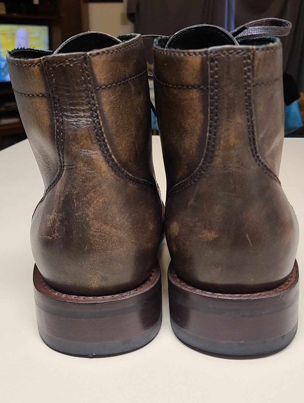 Thursday Boot Company Captain leather lace up casual boots size 11 1/2 - Picture 7 of 11